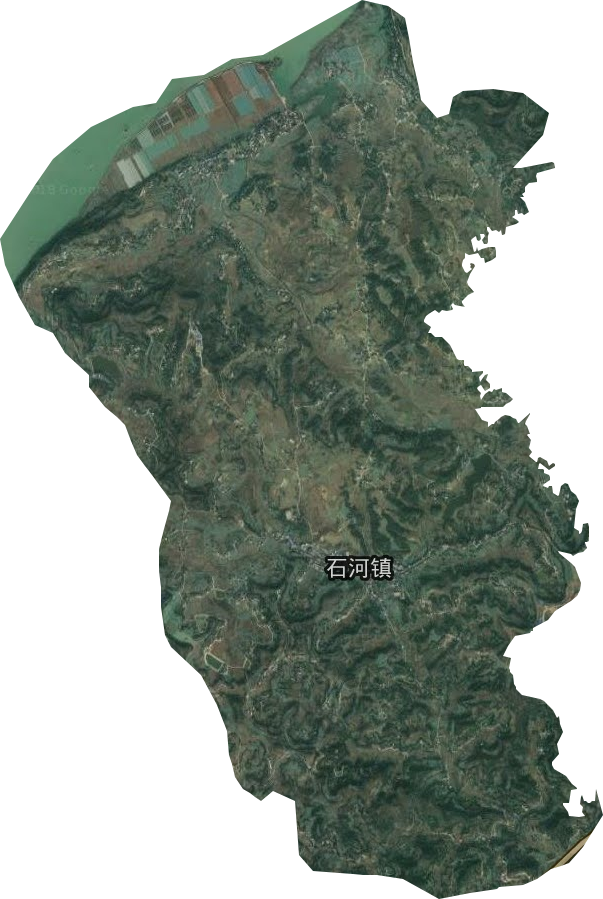 石河鎮衛星圖