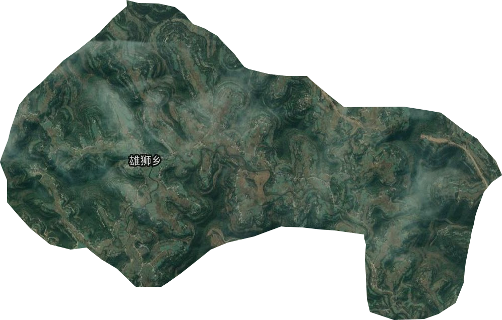雄獅鄉衛星圖