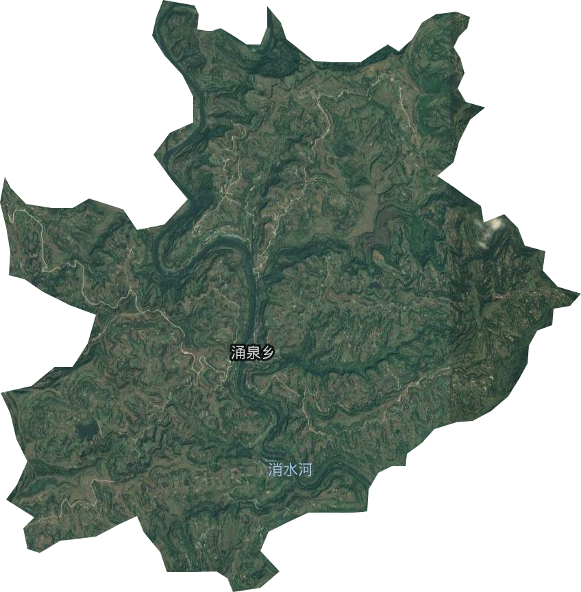 涌泉鄉(xiāng)衛(wèi)星圖