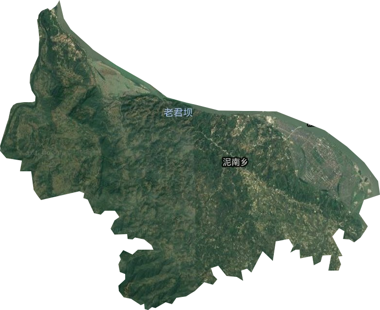 泥南鄉衛星圖