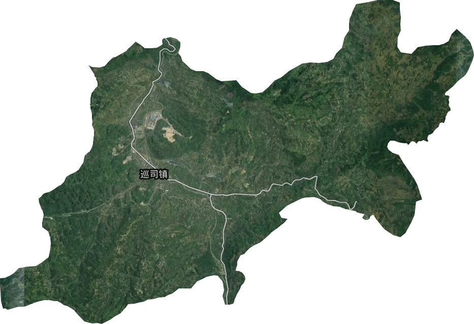 巡司鎮衛星圖