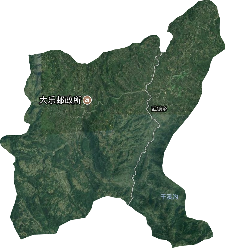 武德鄉衛星圖