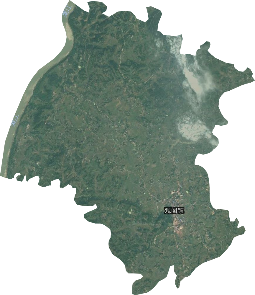 觀閣鎮(zhèn)衛(wèi)星圖