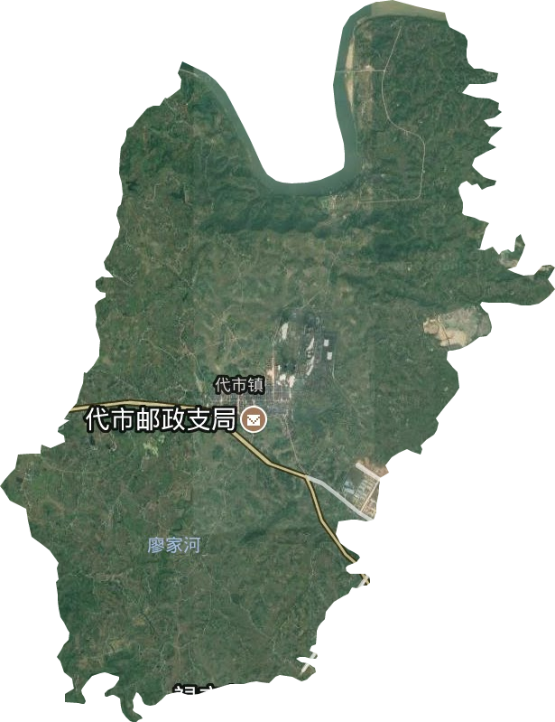代市鎮(zhèn)衛(wèi)星圖