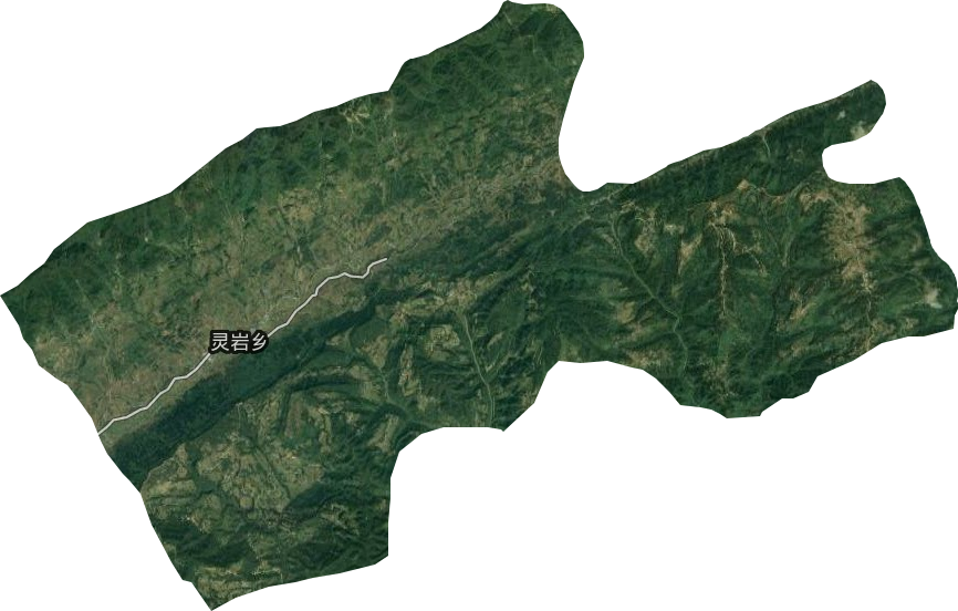 靈巖鄉(xiāng)衛(wèi)星圖