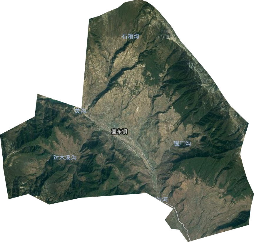 宜東鎮衛星圖