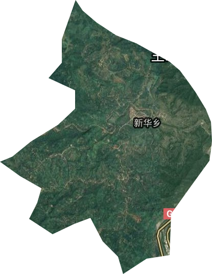 新華鄉衛星圖