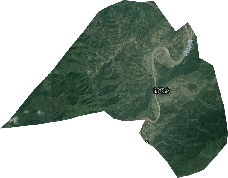 新場鄉衛星圖