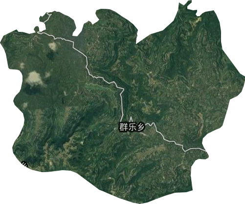 群樂鄉衛星圖