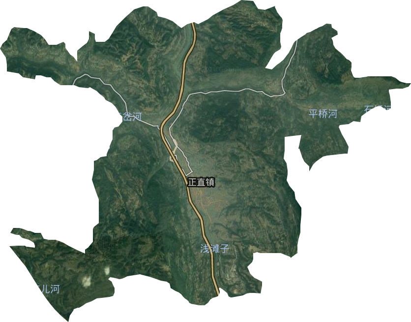 正直鎮衛星圖