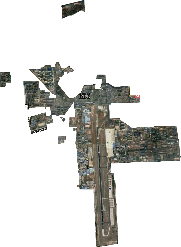 南苑街道衛星圖