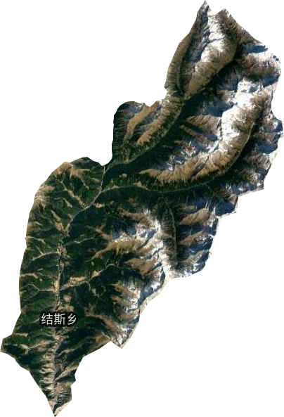 結(jié)斯鄉(xiāng)衛(wèi)星圖