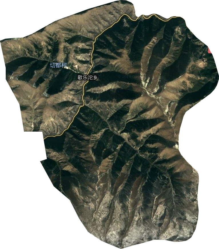 歌樂沱鄉衛星圖