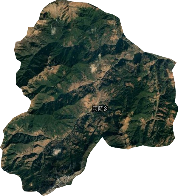 阿薩鄉(xiāng)衛(wèi)星圖