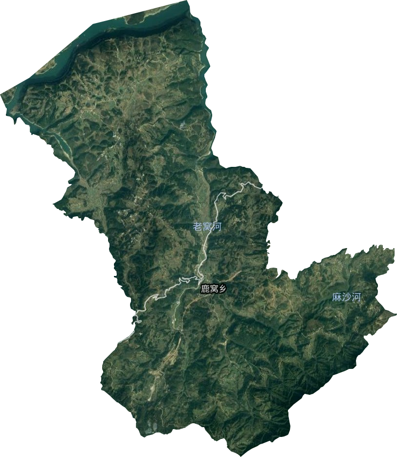 鹿窩鄉(xiāng)衛(wèi)星圖