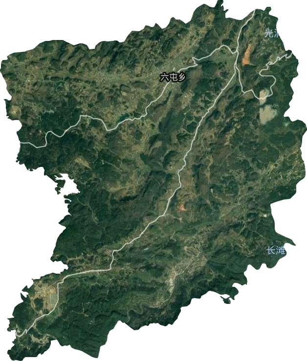 六屯鎮衛星圖