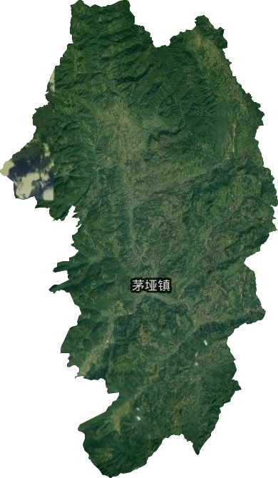 茅埡鎮衛星圖
