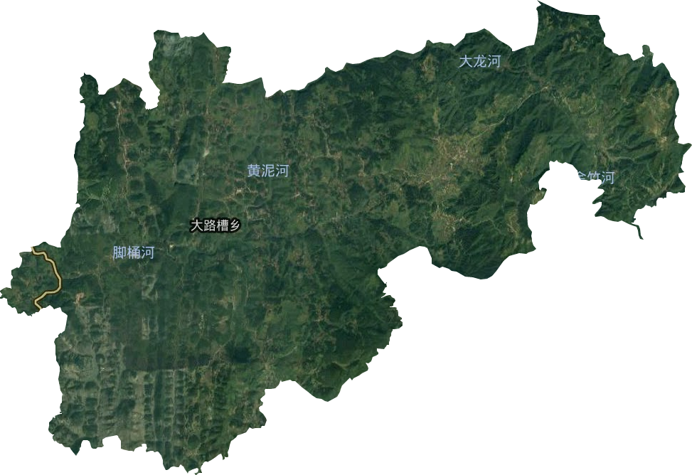 大路槽鄉衛星圖