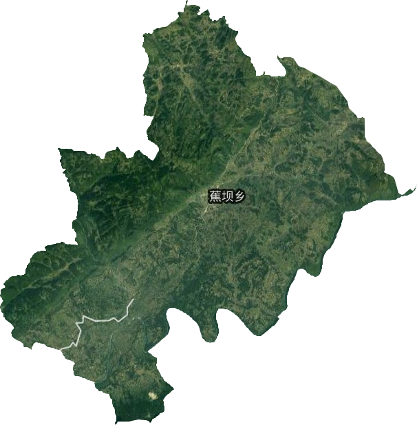 蕉壩鄉衛星圖