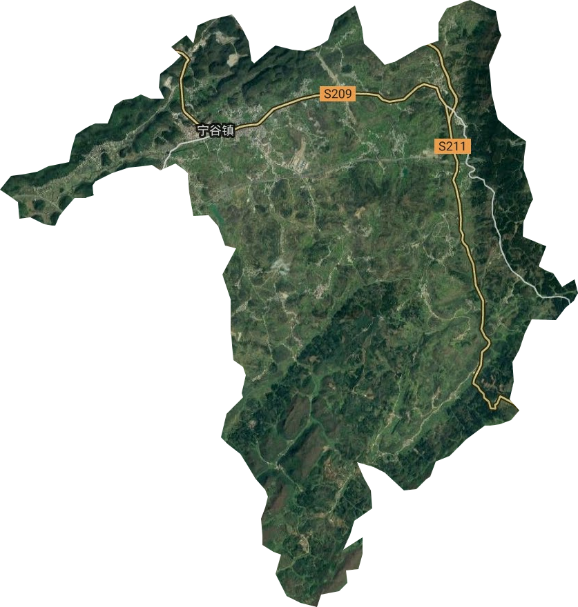 寧谷鎮(zhèn)衛(wèi)星圖