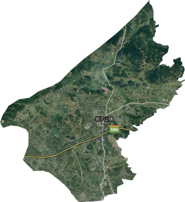 轎子山鎮(zhèn)衛(wèi)星圖