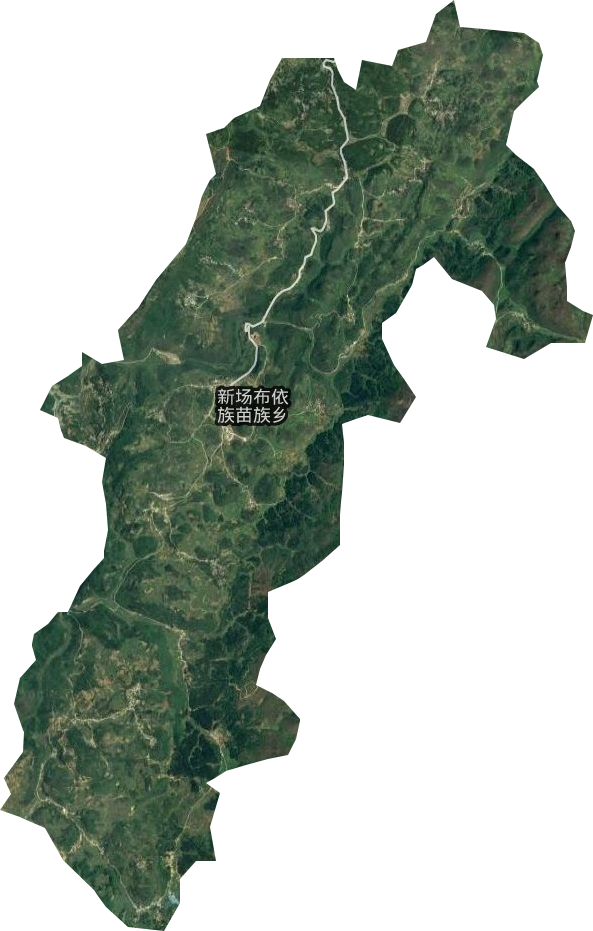 新場布依族苗族鄉衛星圖