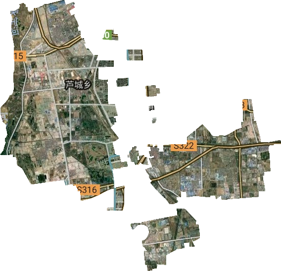 黃村地區辦事處衛星圖