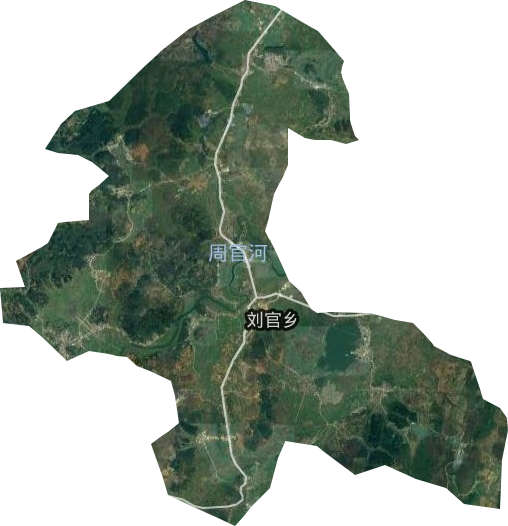 劉官鄉衛星圖