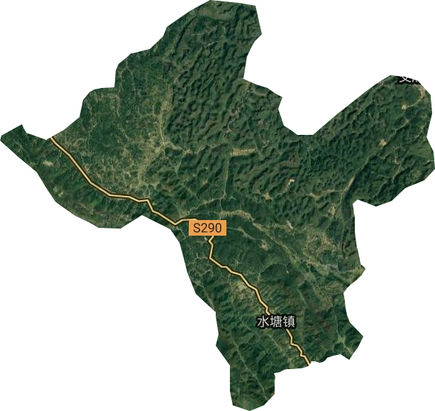 水塘鎮衛星圖