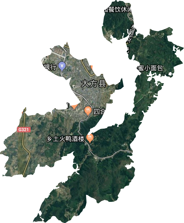 紅旗街道衛(wèi)星圖