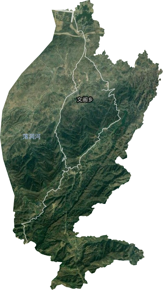 文閣鄉(xiāng)衛(wèi)星圖
