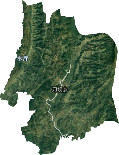 刀壩鄉(xiāng)衛(wèi)星圖