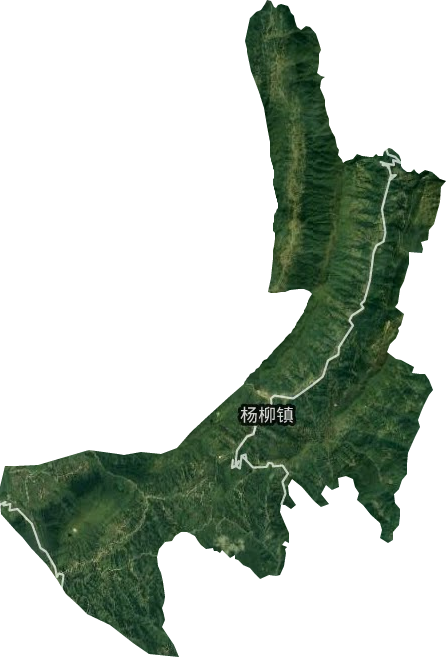 楊柳鄉(xiāng)衛(wèi)星圖