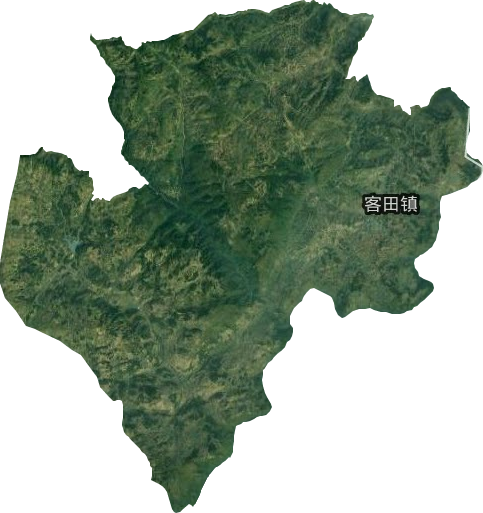 客田鎮(zhèn)衛(wèi)星圖