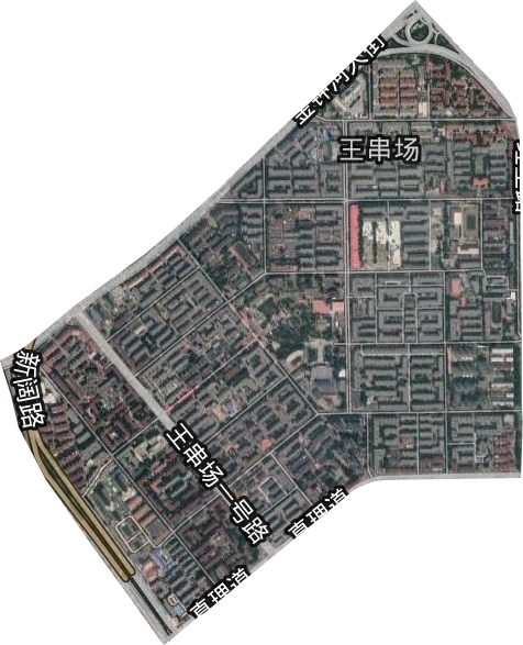 王串場街道衛星圖