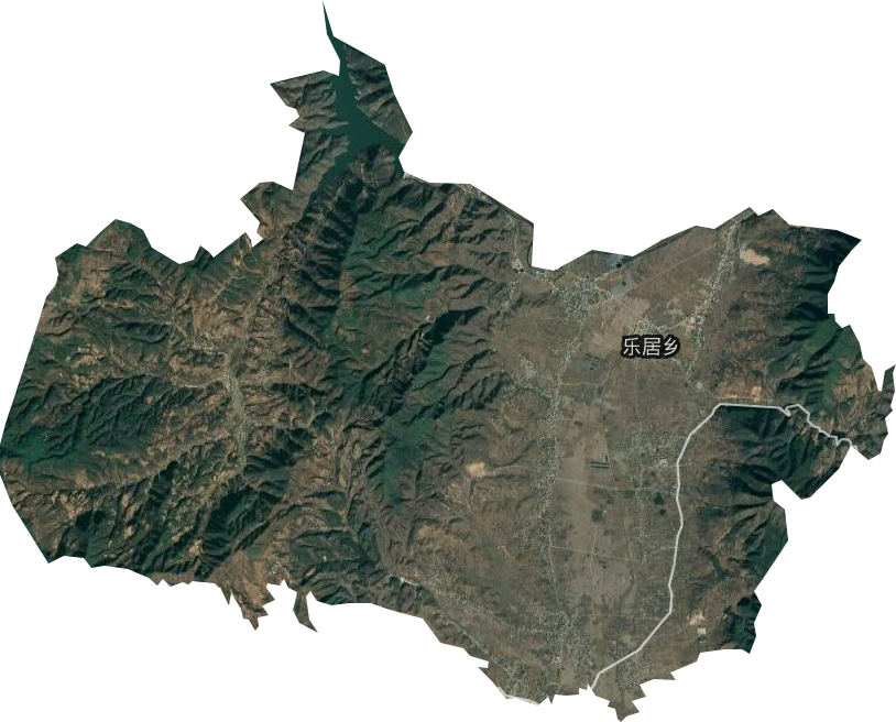 樂居鎮衛星圖