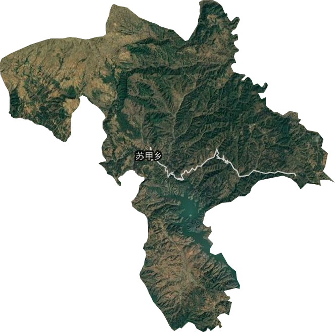 蘇甲鄉(xiāng)衛(wèi)星圖
