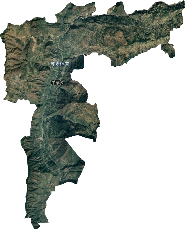 中寨鄉衛星圖
