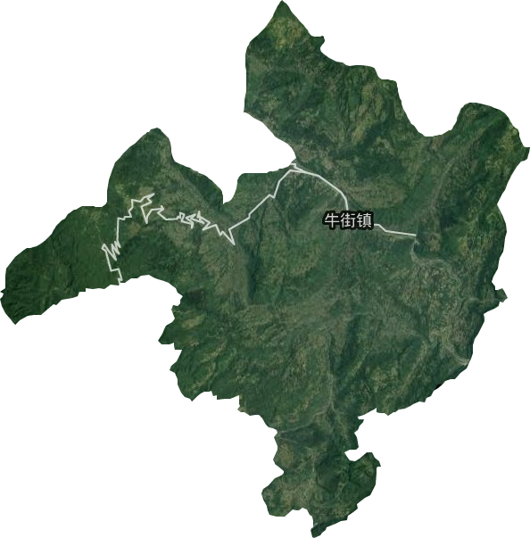 牛街鎮衛星圖