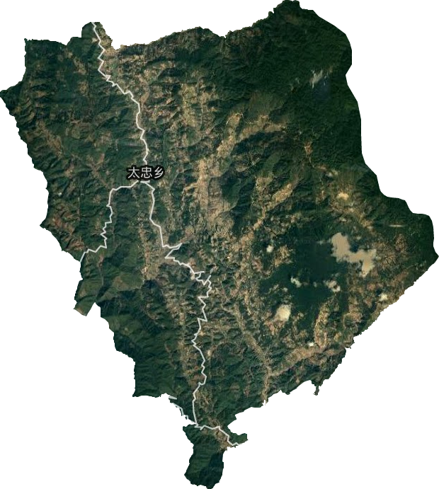 太忠鎮(zhèn)衛(wèi)星圖