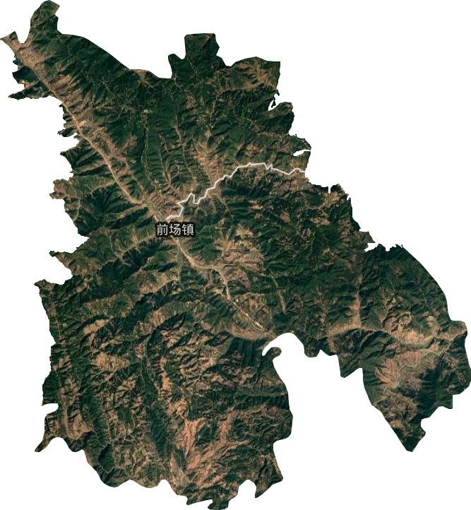 前場鎮(zhèn)衛(wèi)星圖
