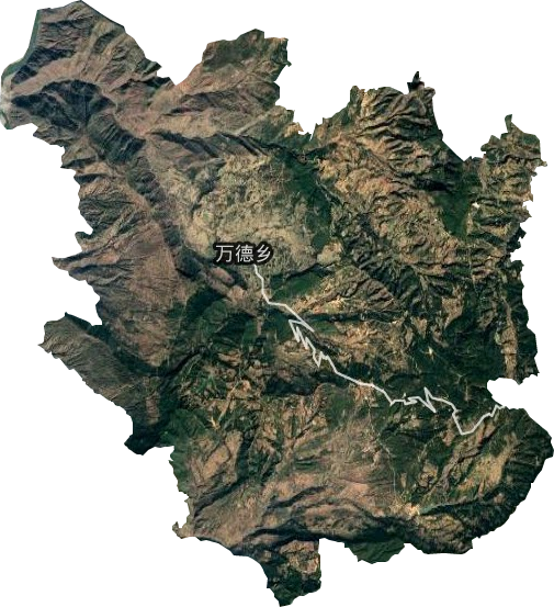 萬德鄉衛星圖