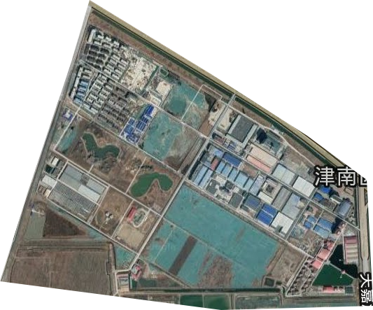 津南國家農業園區衛星圖