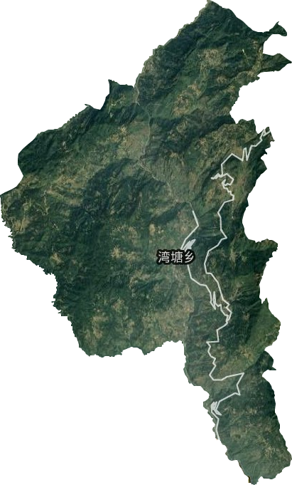 灣塘鄉(xiāng)衛(wèi)星圖
