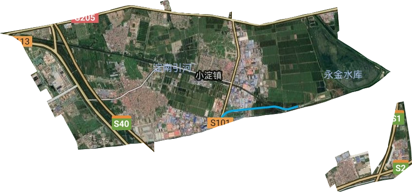 小淀鎮衛星圖