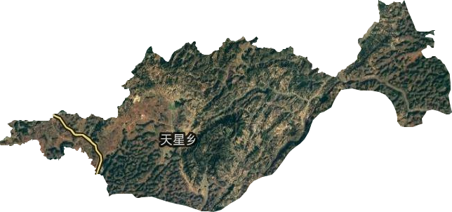 天星鄉衛星圖