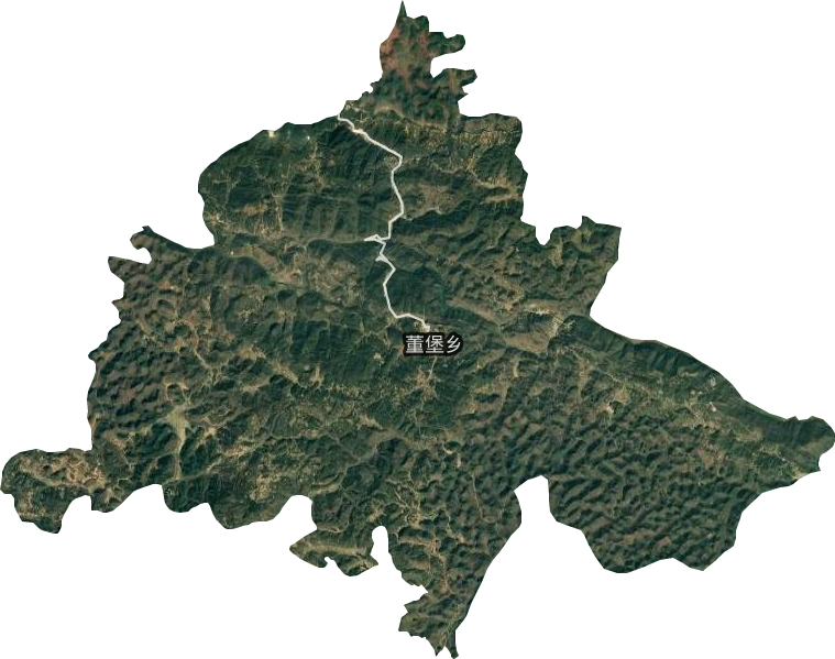 董堡鄉(xiāng)衛(wèi)星圖