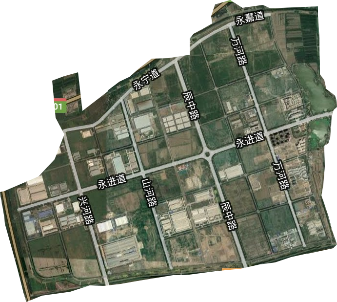 天津風電產業園衛星圖