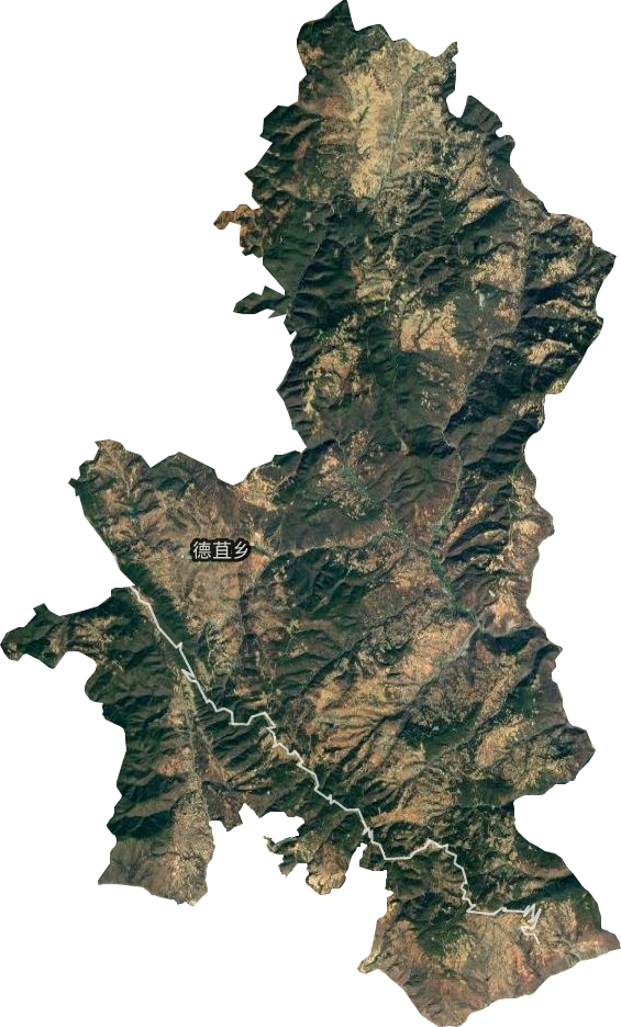德苴鄉衛星圖