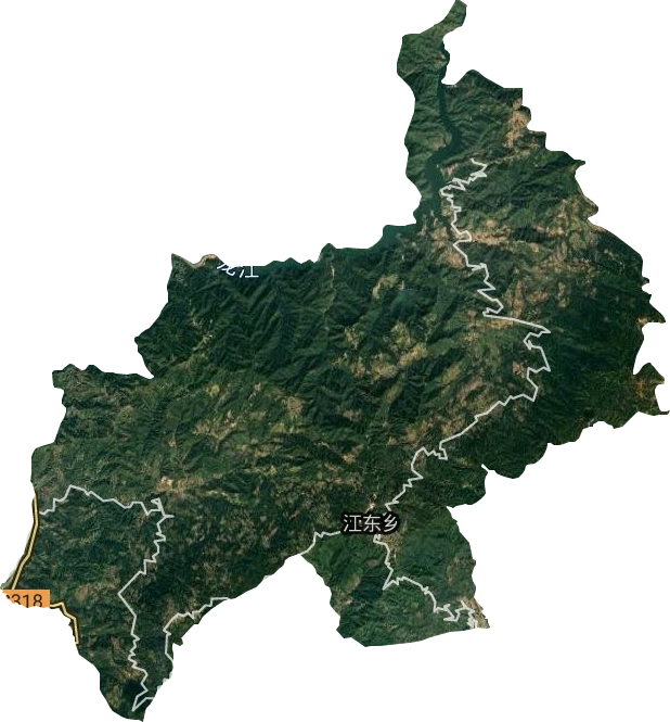 江東鄉(xiāng)衛(wèi)星圖